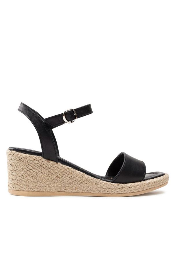 Espadryle Ryłko. Kolor: czarny