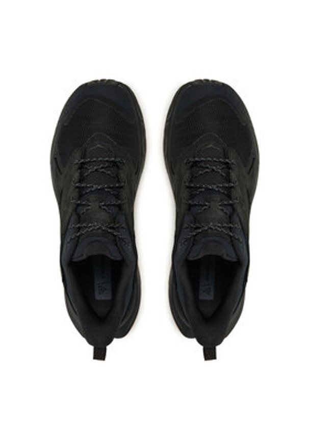 HOKA - Hoka Trekkingi Anacapa 2 Low GTX GORE-TEX 1141632 Czarny. Kolor: czarny. Materiał: materiał. Technologia: Gore-Tex. Sport: turystyka piesza
