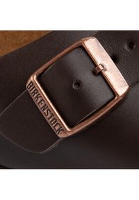 Birkenstock Klapki Boston 60101 Brązowy. Kolor: brązowy. Materiał: skóra #7