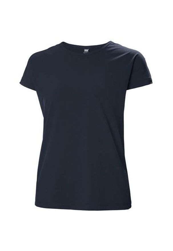 Koszulka sportowa damska Helly Hansen W Thalia Summer Top. Kolor: niebieski. Długość rękawa: krótki rękaw. Długość: krótkie