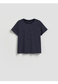 Reserved - Bawełniany t-shirt - wielobarwny. Materiał: bawełna