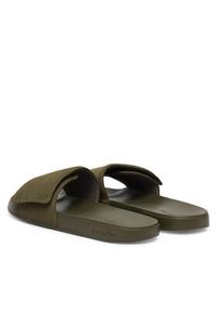 Calvin Klein Klapki Ess Slide Adj Monobrand Cv HM0HM02115 Zielony. Kolor: zielony. Materiał: materiał #3