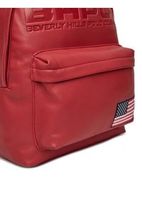 Beverly Hills Polo Club Plecak BHPC-H-001-08 Czerwony. Kolor: czerwony. Materiał: materiał #6