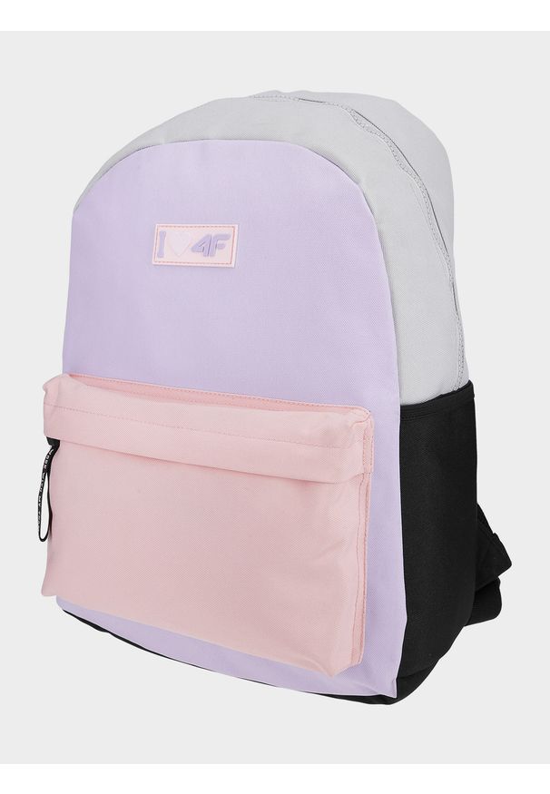 4f - Plecak miejski (16L) dziewczęcy. Kolor: fioletowy