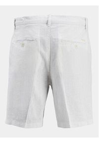 Jack & Jones - Jack&Jones Szorty materiałowe Jpstace 12252992 Biały Tapered Fit. Kolor: biały. Materiał: bawełna