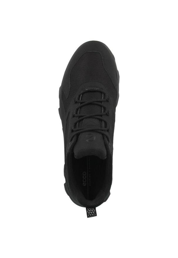 ecco - Buty do chodzenia męskie Ecco Mx Gtx Low. Zapięcie: sznurówki. Kolor: czarny. Materiał: syntetyk, tkanina, materiał. Szerokość cholewki: normalna. Sport: turystyka piesza