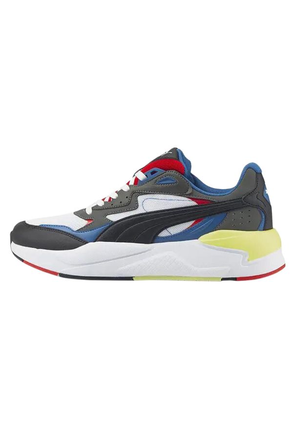 Buty do chodzenia męskie Puma Xray Speed. Zapięcie: sznurówki. Kolor: biały, wielokolorowy, czarny. Materiał: materiał, syntetyk, tkanina. Szerokość cholewki: normalna. Sport: turystyka piesza