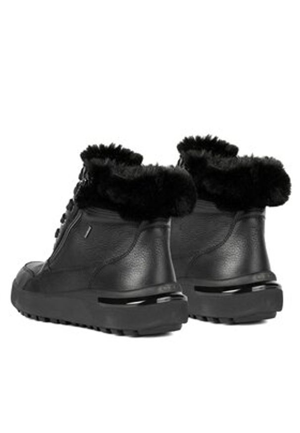 Geox Trzewiki D Dalyla B Abx D26QSA 00046 C9999 Czarny. Kolor: czarny. Materiał: skóra