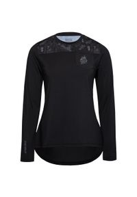 Damski jersey z długim rękawem Silvini Ella. Kolor: szary, wielokolorowy, brązowy, zielony. Materiał: jersey. Długość rękawa: długi rękaw. Długość: długie. Sport: kolarstwo #1