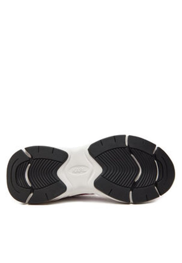 Karl Lagerfeld - KARL LAGERFELD Sneakersy KL65624 Czerwony. Kolor: czerwony. Materiał: materiał