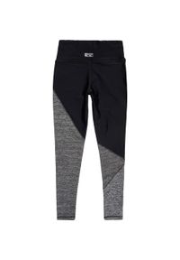 Legginsy sportowe damskie Superdry Sport Colour Block. Kolor: czarny. Materiał: poliester, elastan