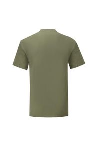 FRUIT OF THE LOOM - Kultowa Koszulka Unisex Dla Dorosłych. Kolor: zielony