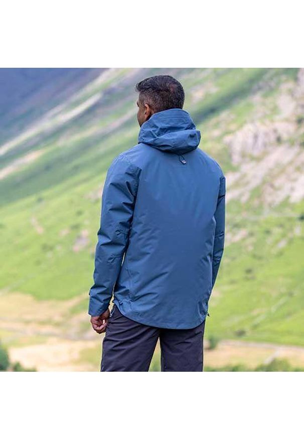 Kurtka przeciwdeszczowa męska Inov-8 Trailshell Jacket. Kolor: niebieski