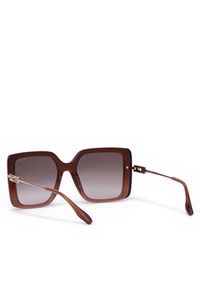 Trussardi Jeans - Trussardi Okulary przeciwsłoneczne TSW9057 Brązowy. Kolor: brązowy