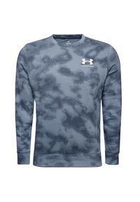 Bluza sportowa męska Under Armour Rival Terry Crew. Kolor: niebieski, szary