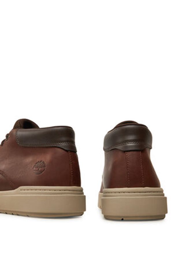 Timberland Sneakersy SENECA BAY CHUKKA BOOT TB0A5UVN2011 Brązowy. Kolor: brązowy. Materiał: skóra