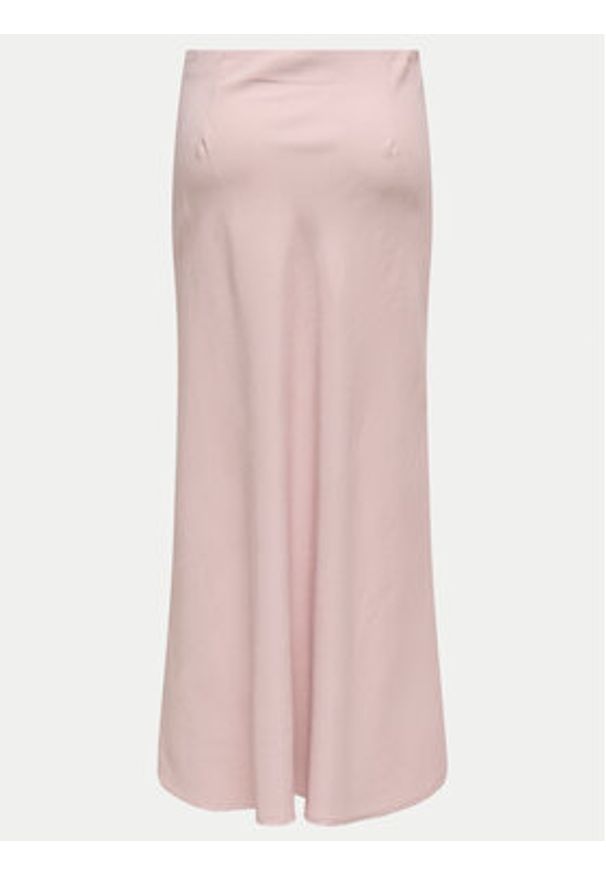 only - ONLY Spódnica maxi Chigo 15338282 Różowy Regular Fit. Kolor: różowy. Materiał: wiskoza