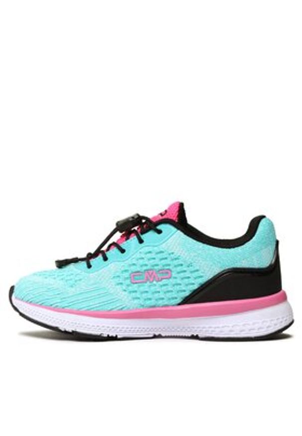 CMP Buty halowe KIDS NHEKKAR 3Q51064 Turkusowy. Kolor: turkusowy. Materiał: materiał