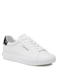 Calvin Klein Sneakersy Vulc Lace Up HW0HW01681 Biały. Kolor: biały. Materiał: skóra #2