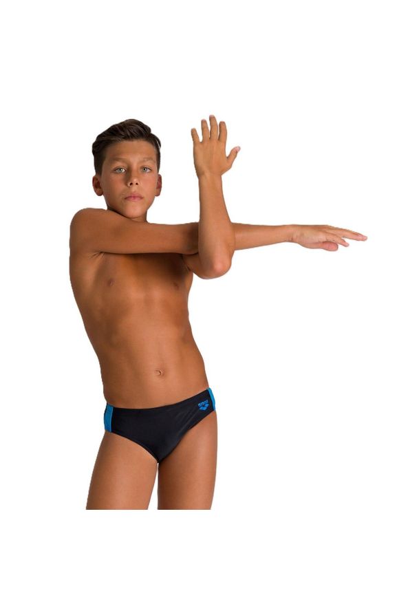 Kąpielówki chłopięce slipy kąpielowe na basen Arena Boy's Ren. Kolor: niebieski, wielokolorowy, czarny