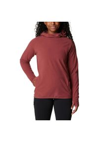 columbia - Bluza damska Columbia Back Beauty. Typ kołnierza: kaptur. Kolor: czerwony. Materiał: materiał. Długość: krótkie