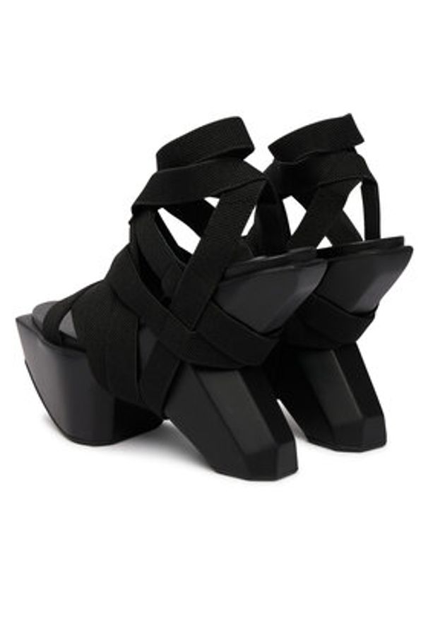 United Nude Sandały Boulder Bondage 108940105 Czarny. Kolor: czarny. Materiał: materiał