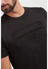 Dolce & Gabbana - T-shirt męski z logo DOLCE & GABBANA