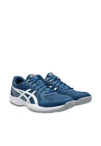 Buty męskie do siatkówki Asics Upcourt 6. Kolor: niebieski, wielokolorowy, biały. Sport: siatkówka