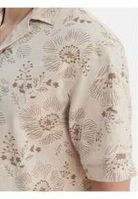 Guess Koszula M6GH29 W1718 Beżowy Regular Fit. Kolor: beżowy. Materiał: syntetyk #3
