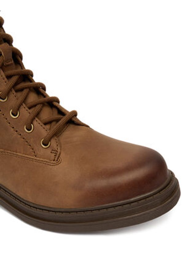 Clarks Trzewiki Orinoco3 Style 26182898 Brązowy. Kolor: brązowy. Materiał: skóra