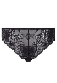 Hunkemöller Stringi Stormi 301620 Czarny. Kolor: czarny. Materiał: syntetyk