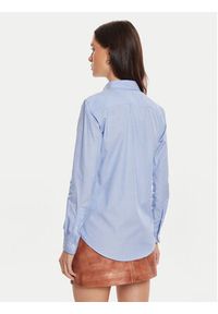 Lauren Ralph Lauren Koszula 200940254001 Błękitny Straight Fit. Kolor: niebieski. Materiał: bawełna #4