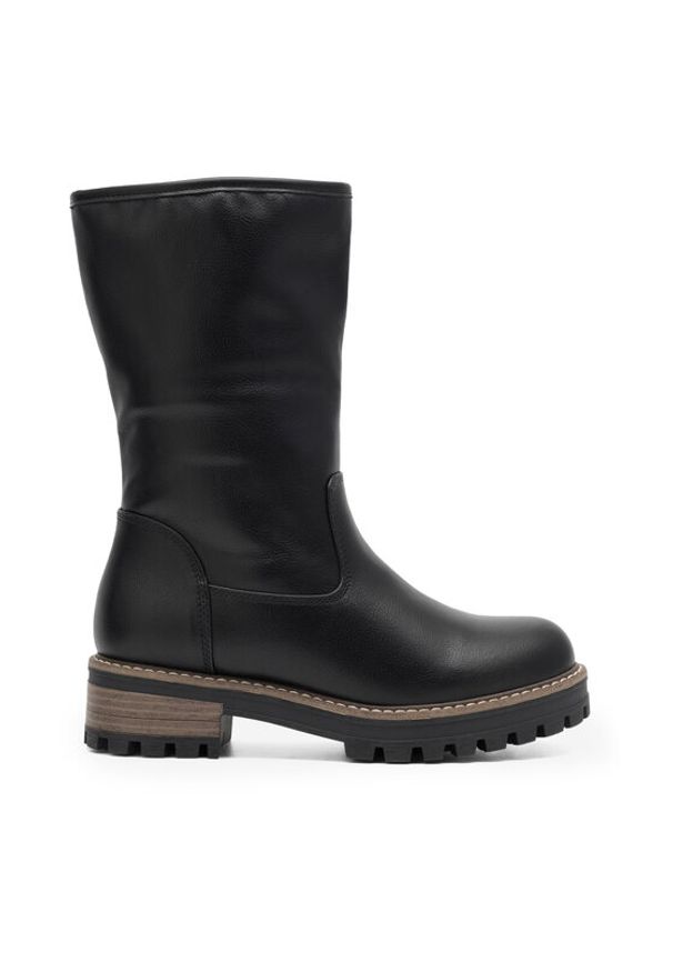 Clara Barson Botki NINA WS5120-02 Czarny. Kolor: czarny. Materiał: syntetyk