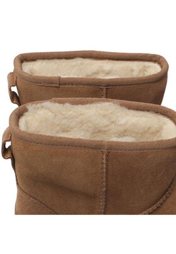 Ugg Śniegowce W Classic Mini Platform 1134991 Brązowy. Kolor: brązowy. Materiał: skóra. Obcas: na platformie