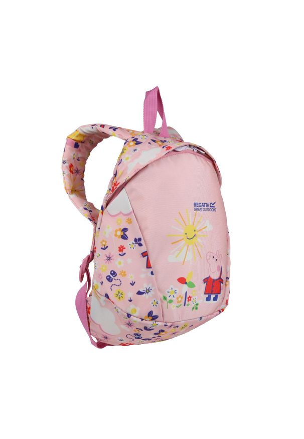 Peppa Regatta dziecięcy plecak turystyczny. Kolor: różowy. Materiał: poliester