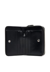 Calvin Klein Mały Portfel Damski Lizard Embossed Lthr Med Flap Zi LV04F1067G Czarny. Kolor: czarny. Materiał: skóra #4