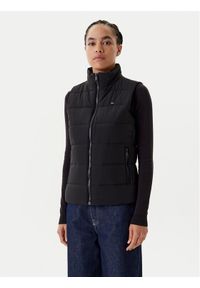 Tommy Jeans Bezrękawnik DW0DW21409 Czarny Regular Fit. Kolor: czarny. Materiał: syntetyk. Długość rękawa: bez rękawów #1