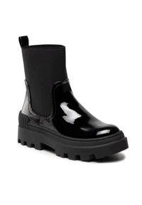 Vero Moda Botki Millo 10266654 Czarny. Kolor: czarny. Materiał: skóra #1