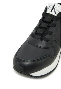 Calvin Klein Jeans Sneakersy YW0YW01616 Czarny. Kolor: czarny. Materiał: skóra #3