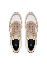 BOSS Sneakersy Vinston 50554612 Beżowy. Kolor: beżowy. Materiał: materiał #4