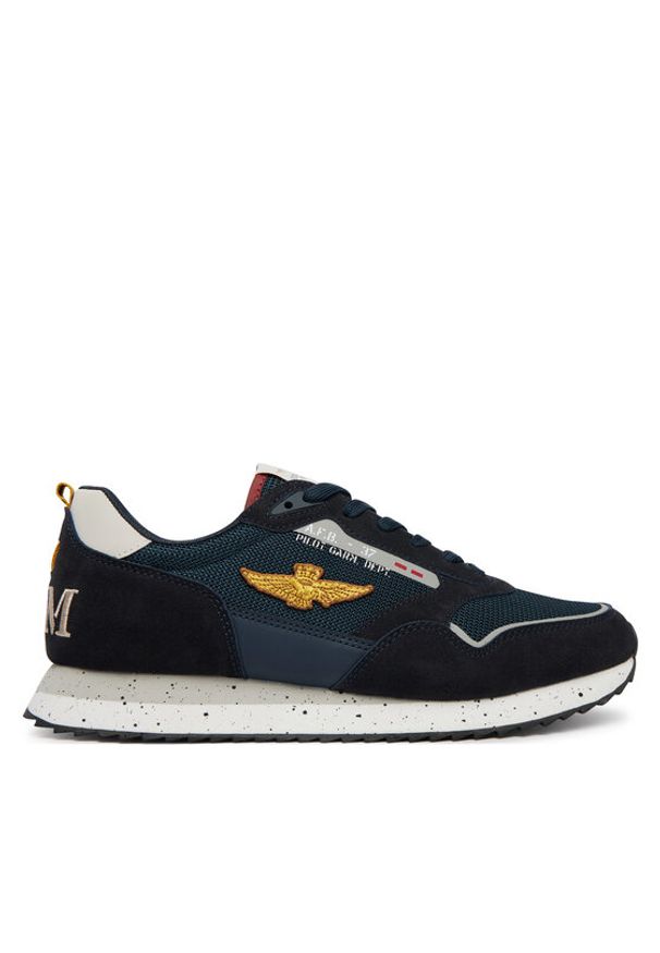 Aeronautica Militare Sneakersy 261SC0288UCT03545 Granatowy. Kolor: niebieski. Materiał: materiał