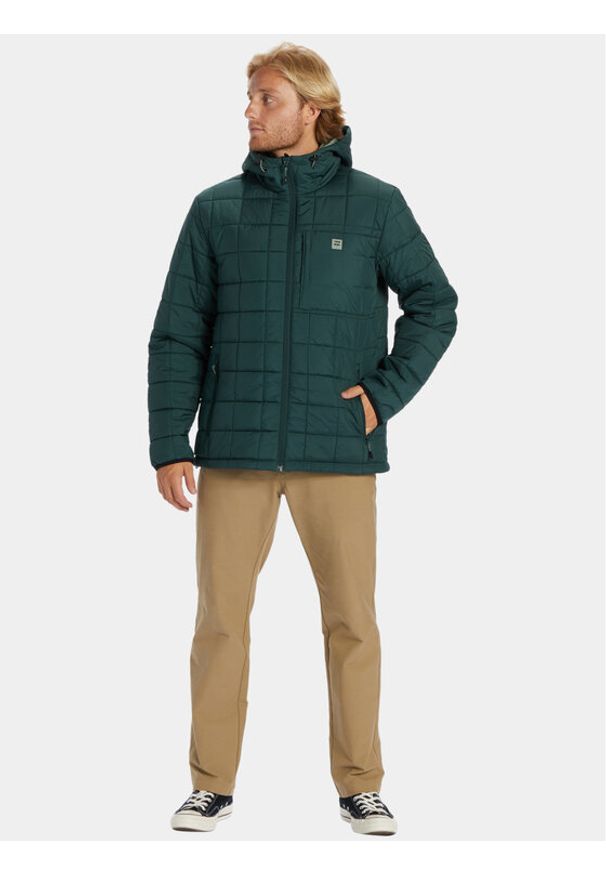 Billabong Kurtka przejściowa Journey Puffer ABYJK00162 Zielony Regular Fit. Kolor: zielony. Materiał: syntetyk