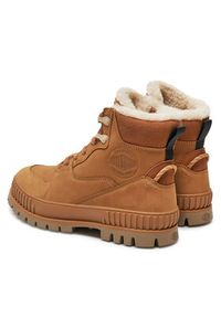 Palladium Trapery Pallashock Warm Wp 74351-252-M Brązowy. Kolor: brązowy. Materiał: nubuk, skóra #3