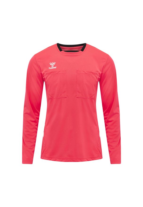 Hummel Koszulka sędziowska arbitra sędzia Referee Chevron Jersey. Kolor: różowy. Materiał: jersey. Sport: piłka nożna