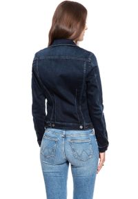 Mustang - DAMSKA KURTKA JEANSOWA MUSTANG Classic Dnm Jacket 1008642 5000 682. Materiał: jeans