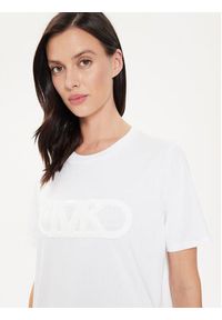 MICHAEL Michael Kors T-Shirt MS451EA97J Biały Regular Fit. Kolor: biały. Materiał: bawełna