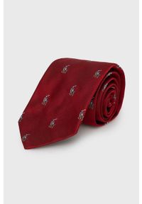 Polo Ralph Lauren - Krawat. Kolor: czerwony. Materiał: materiał #1