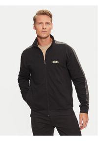 BOSS - Boss Bluza 50527543 Czarny Regular Fit. Kolor: czarny. Materiał: syntetyk, bawełna #1