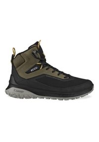 ecco - Buty trekkingowe męskie Ecco Ult-trn Mid. Zapięcie: sznurówki. Kolor: wielokolorowy. Materiał: tkanina, materiał, skóra, syntetyk. Szerokość cholewki: normalna