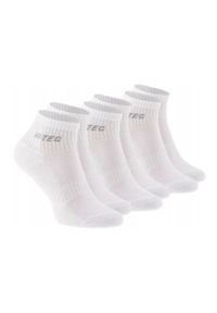 Hi-tec - Skarpetki Do Kostek Unisex Dla Dorosłych Quarro 3pak. Kolor: biały. Sport: turystyka piesza